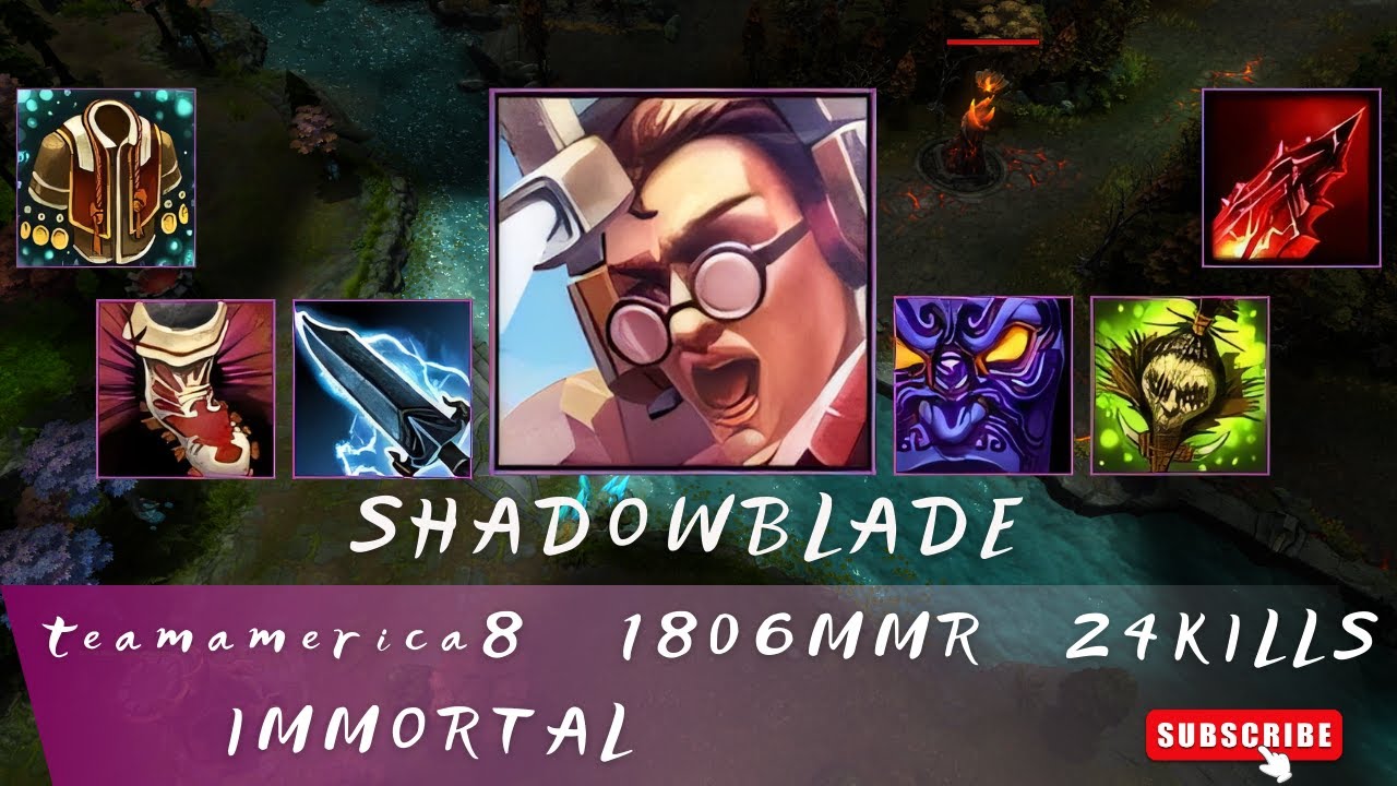 HoN | Mid Wars | Shadowblade | teamamerica8 | 1806 MMR