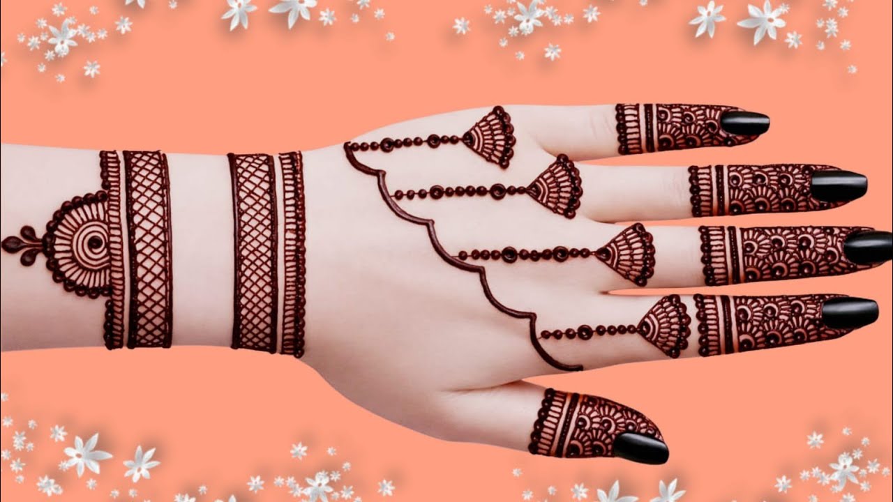 New Jhumka Style Mehndi Design | Mehandi Ka Design | Mehndi Designs For Hands | Eid Special Mehndi