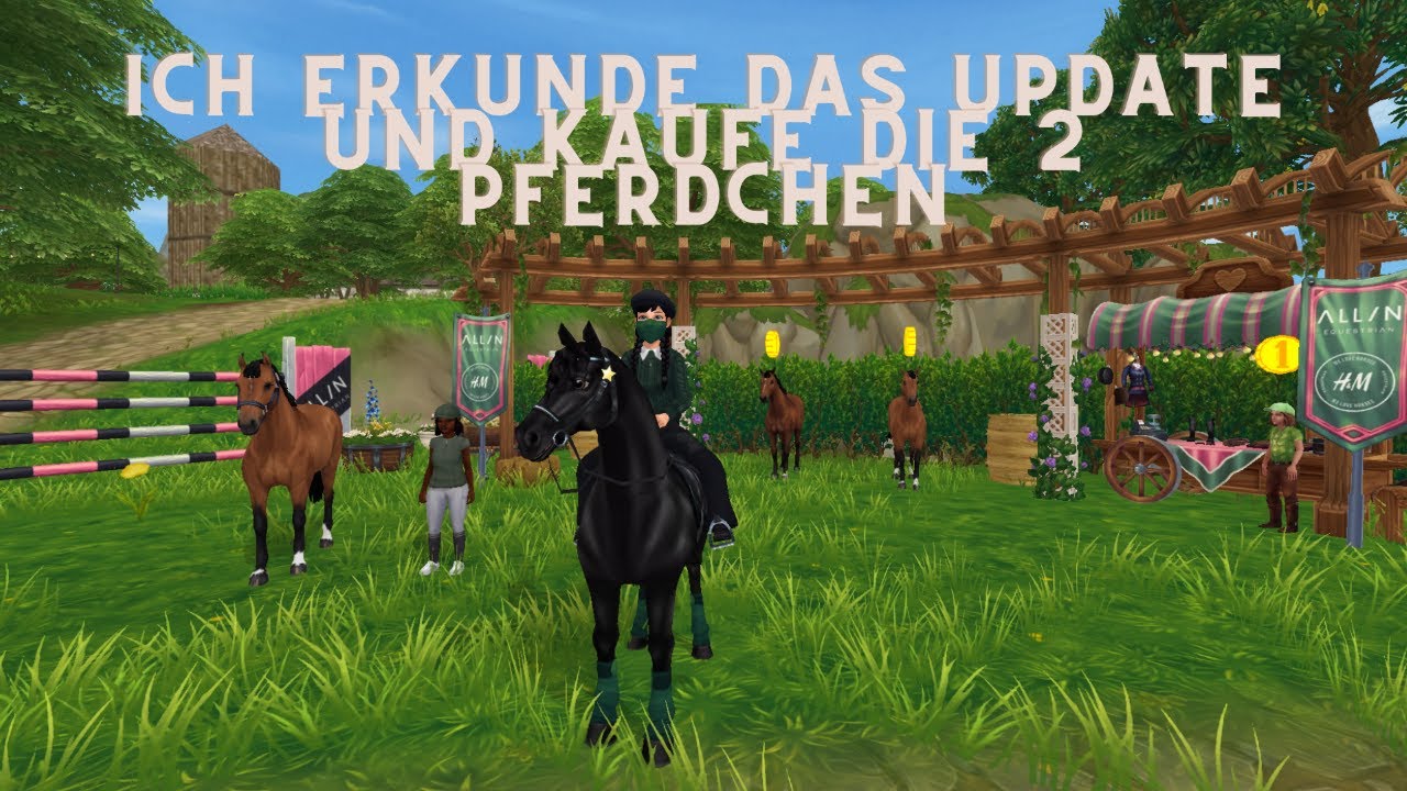 Update erkunden und Pferdchen shoppen🥰 Star Stable Online🐴