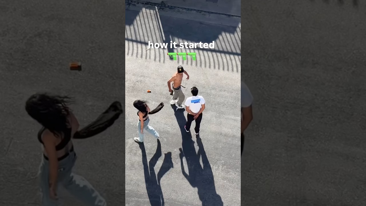 Real Life GTA #downtownla #losangeles #gta #dtla #cops #police #lapd #chase #running #news