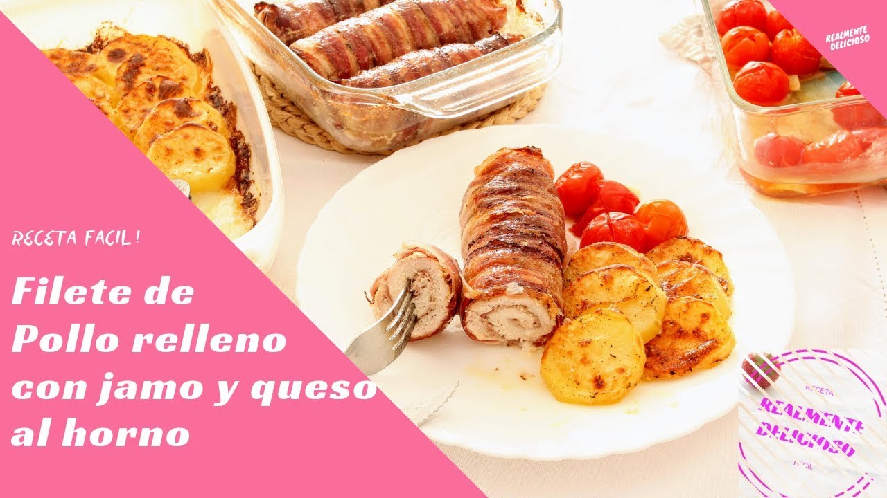 Pechugas de Pollo rellenas | Realmente Delicioso