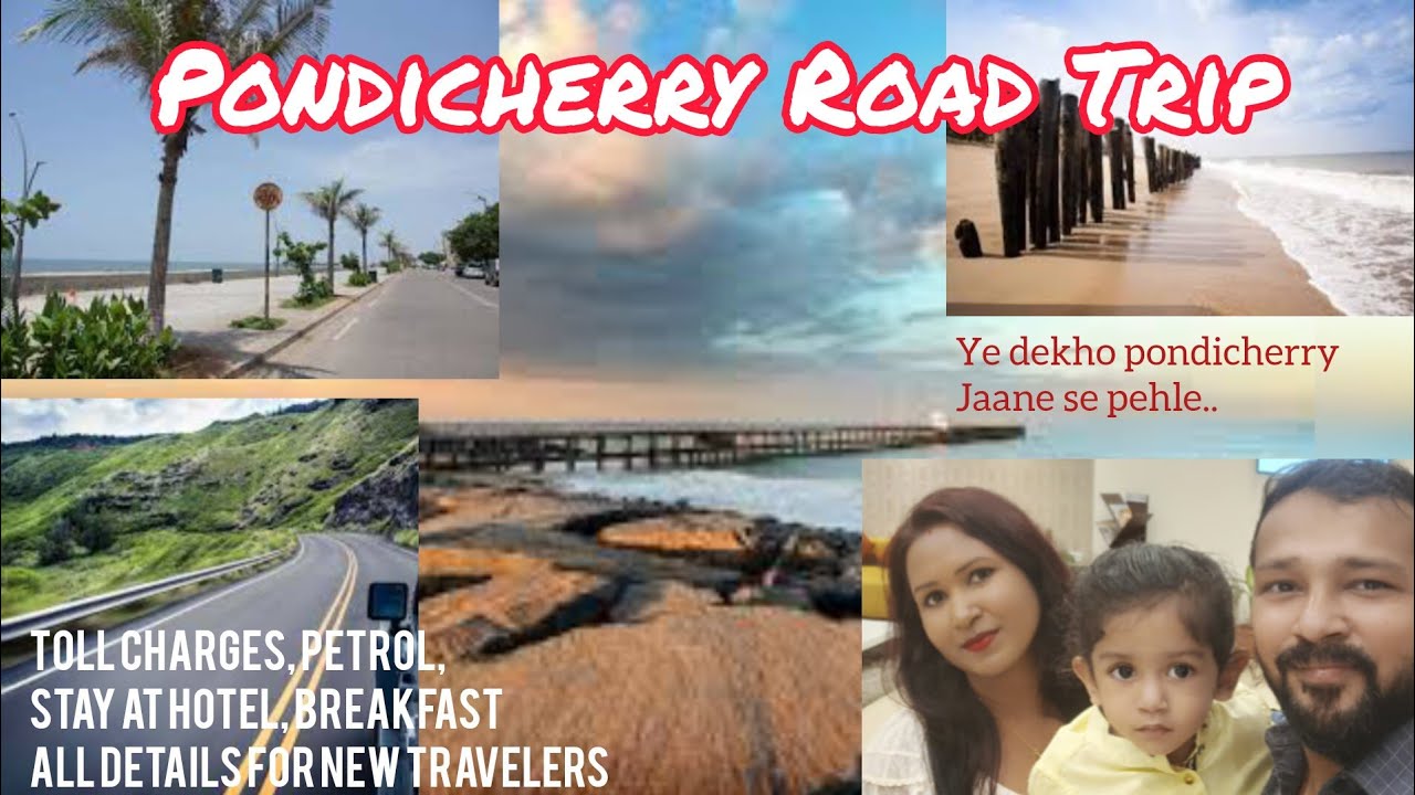 Ep#1- Road Trip Bangalore to Pondicherry in 5 hrs by car l Guide for new travelers l spent only ₹5K