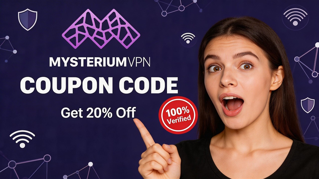 ✅ Mysterium VPN Coupon Code for Existing Users | Save 40% + Bonus Credits (2026 WORKING)