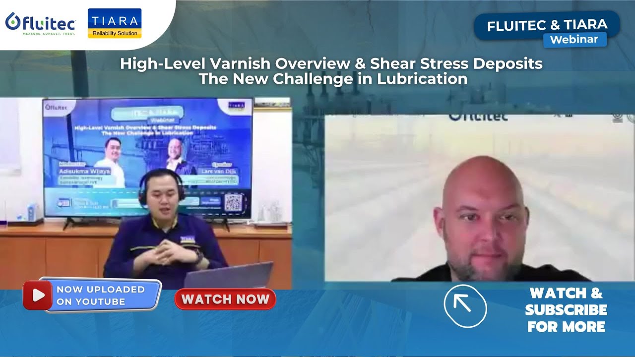 Webinar Tiara X fluitec : Shear Stress Deposits