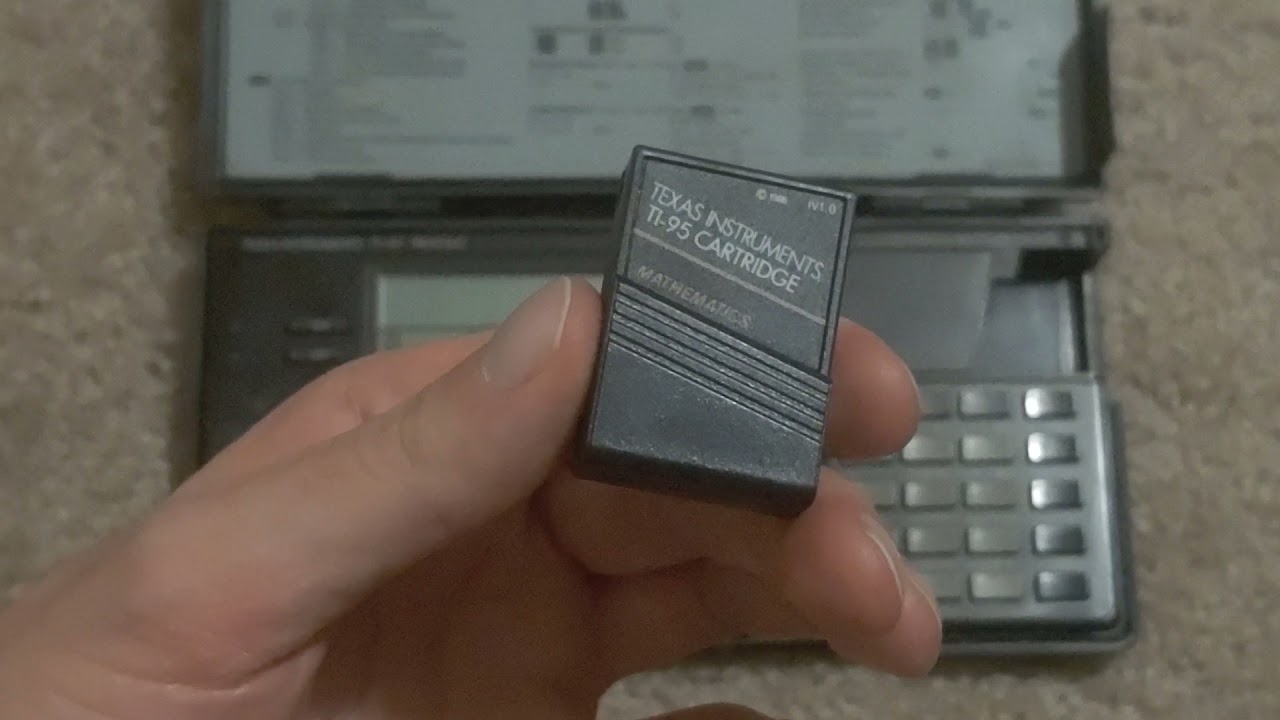 Обзор Texas Instruments TI-95 ProCalc