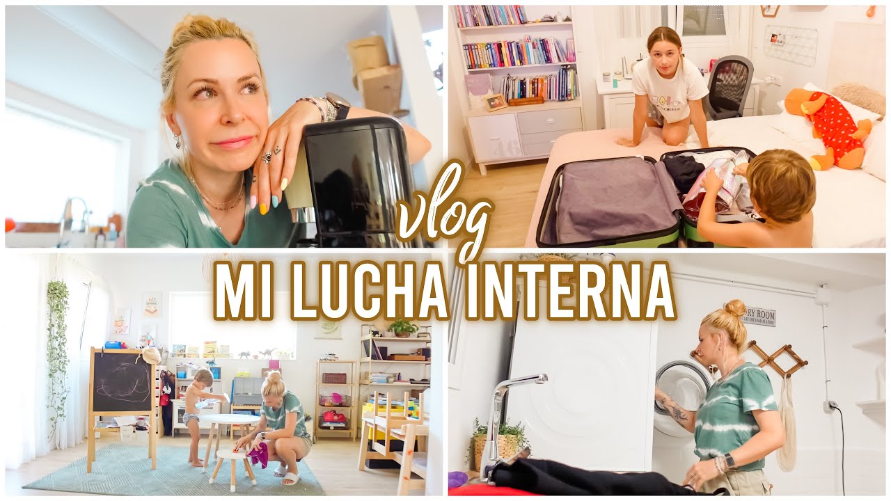 NUNCA os había HABLADO de ESTO... MI LUCHA INTERNA 🙌 + ELAIA SE VA otra VEZ 😫  vlogs diarios
