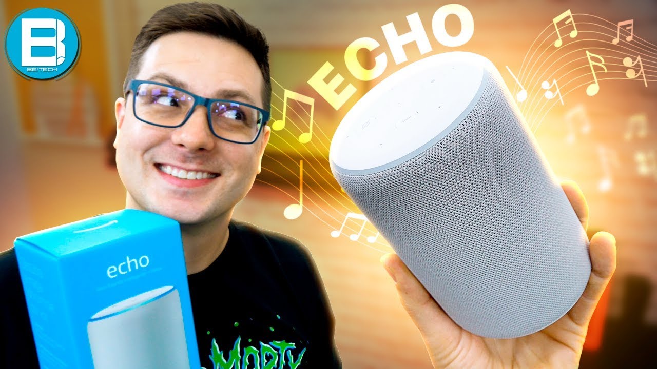 AMAZON ECHO! O SOM MAIS PODEROSO que a ALEXA pode TE OFERECER! UNBOXING!