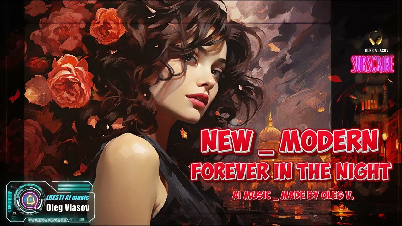 NEW _ Мodern & Oleg Vlasov - Forever in the Night - 2026 ( AI music _ Made by Oleg V. )