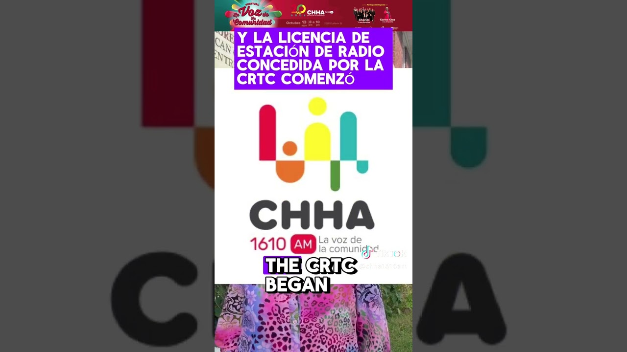 &iexcl;Faltan 12 d&iacute;as para la fiesta de CHHA 1610 am! #hispanosentoronto #torontohispanos #chha