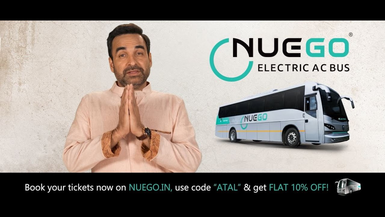 Even Pankaj Tripathi says, 'Go on eco-friendly travels with NueGo!'