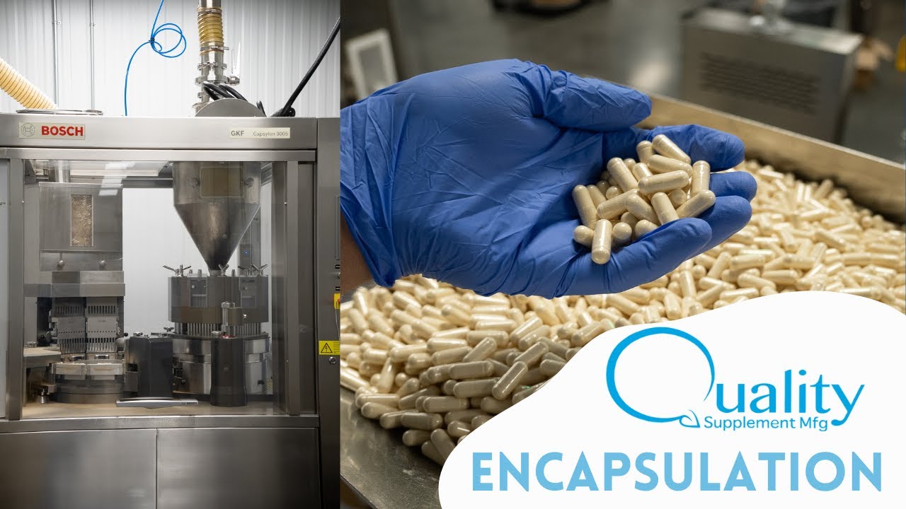 Custom Capsule Supplement Manufacturing