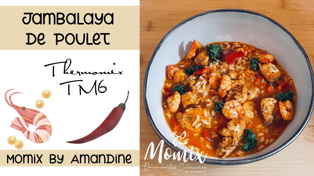 Live Thermomix / Jambalaya de poulet + une super nouvelle pour mon magasin 🤩🤩🤩