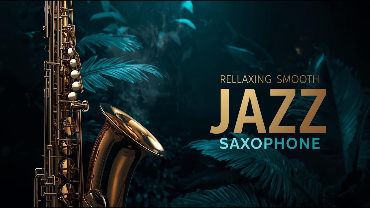 Midnight Rooftop Garden 🌌 Smooth Jazz Saxophone for Starlit Romance, Relaxation & Calm Meditation