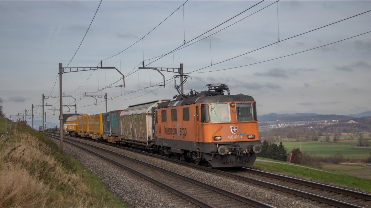 Bahnverkehr in Sins und Mühlau (AG) / Trafic Ferroviaire à Sins et Mühlau (AG)