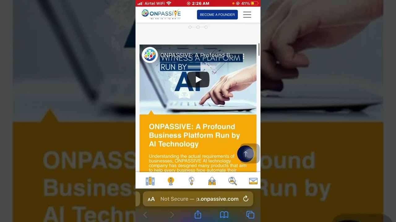 What is Onpassive?How to join Onpassive as a founder 😍