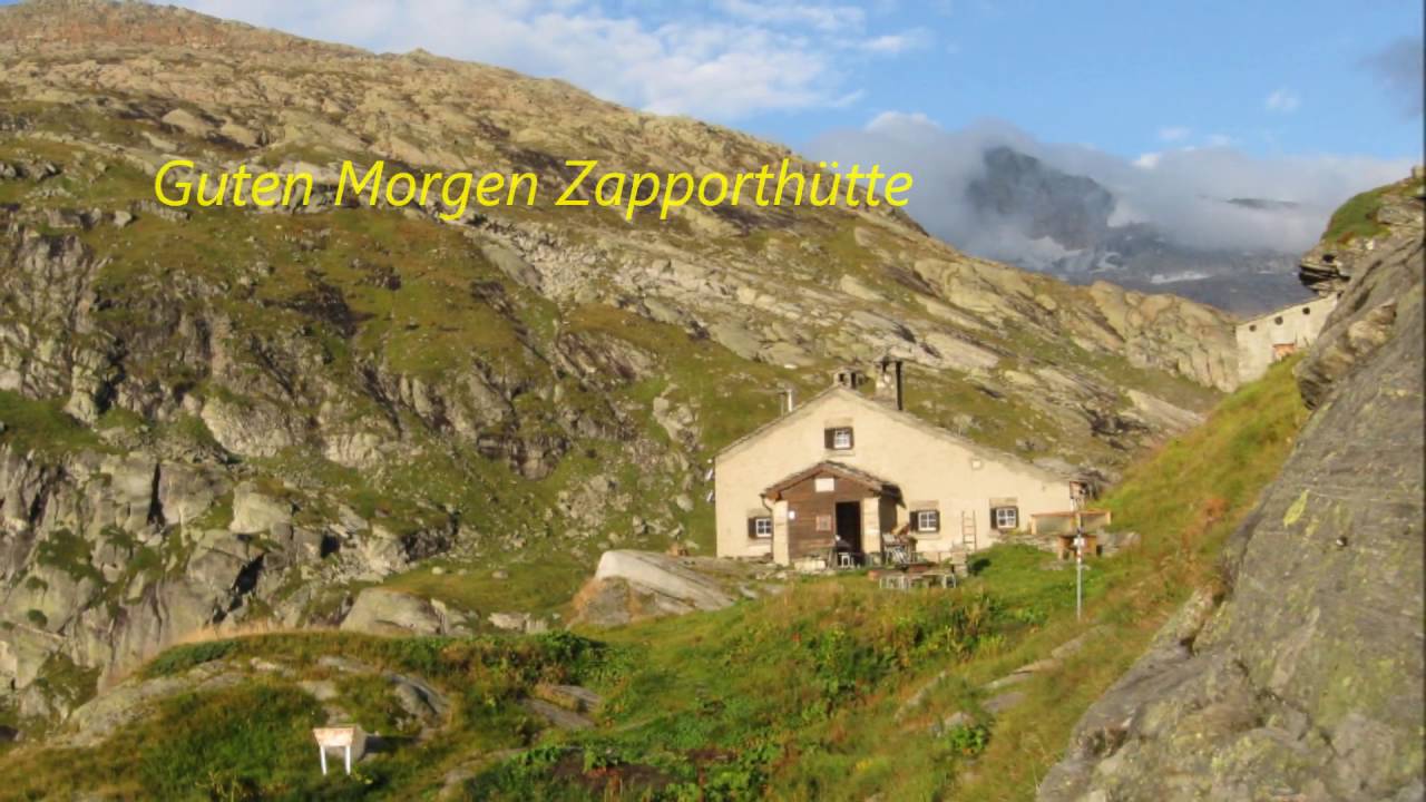 Zapporthütte Canallücke - Zervreilasee    /// 11./ 12. Sept. 2016