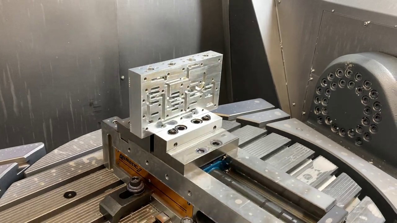 Ventilblock Rundansicht