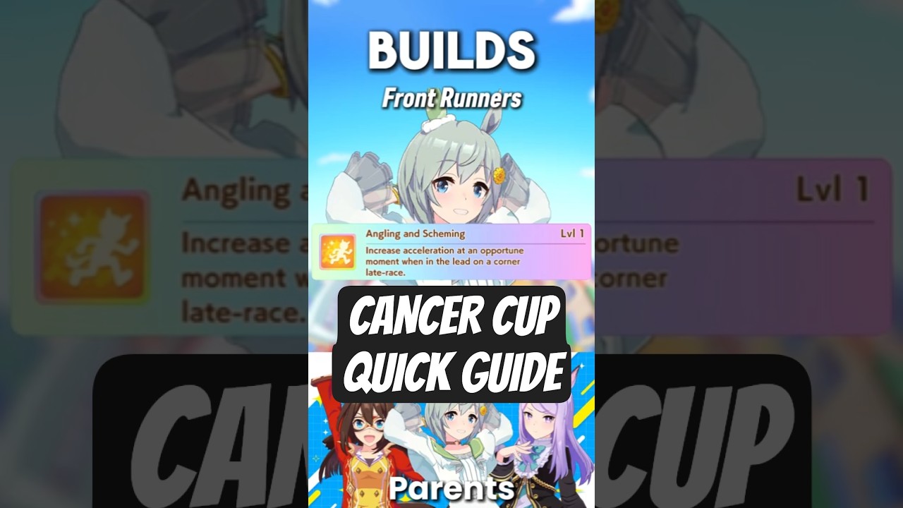 Краткое руководство по мета-сборкам &laquo;Cancer Cup&raquo; | Umamusume: Pretty Derby