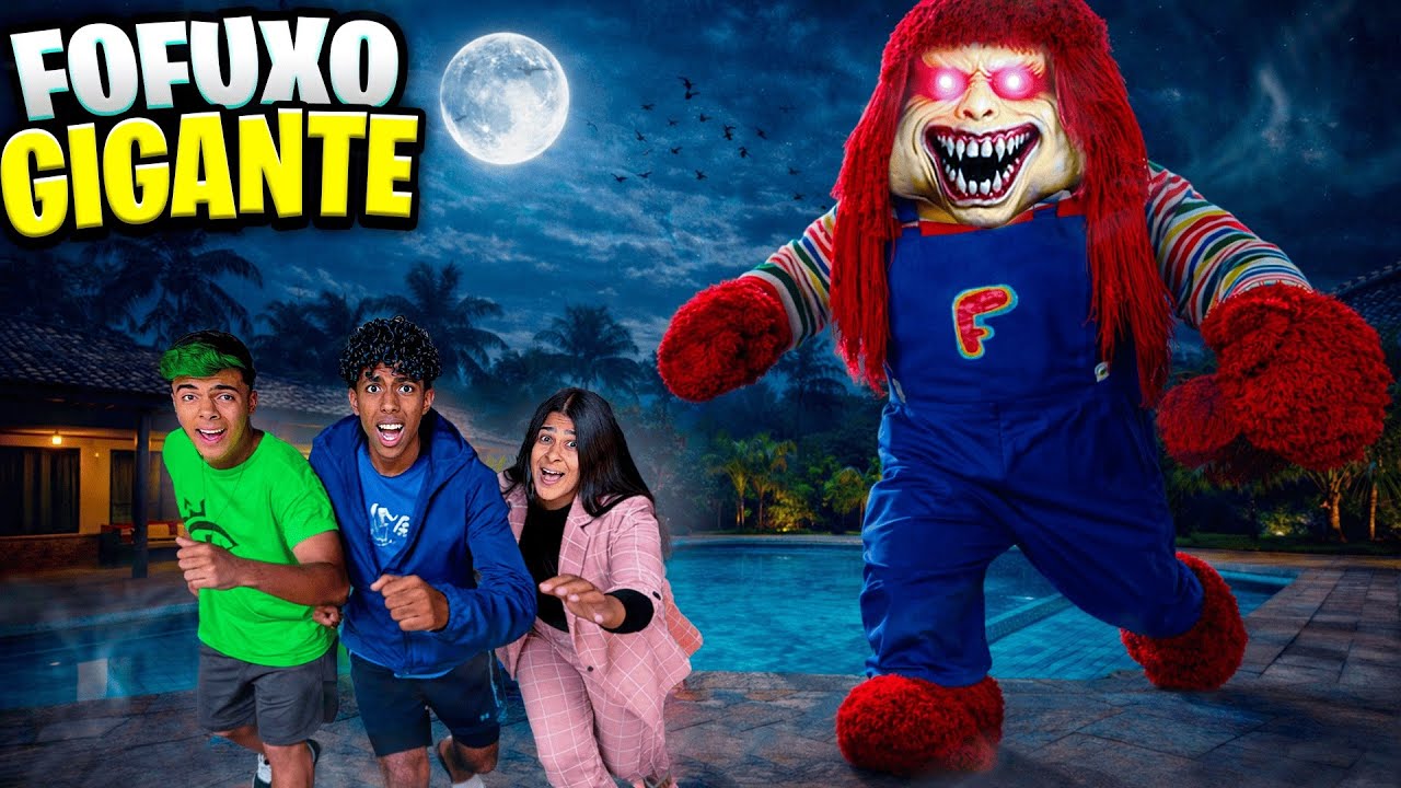 O FOFUXO VIROU UM GIGANTE E DESTRUIU NOSSA CASA! *SERA QUE FUGIMOS?😰