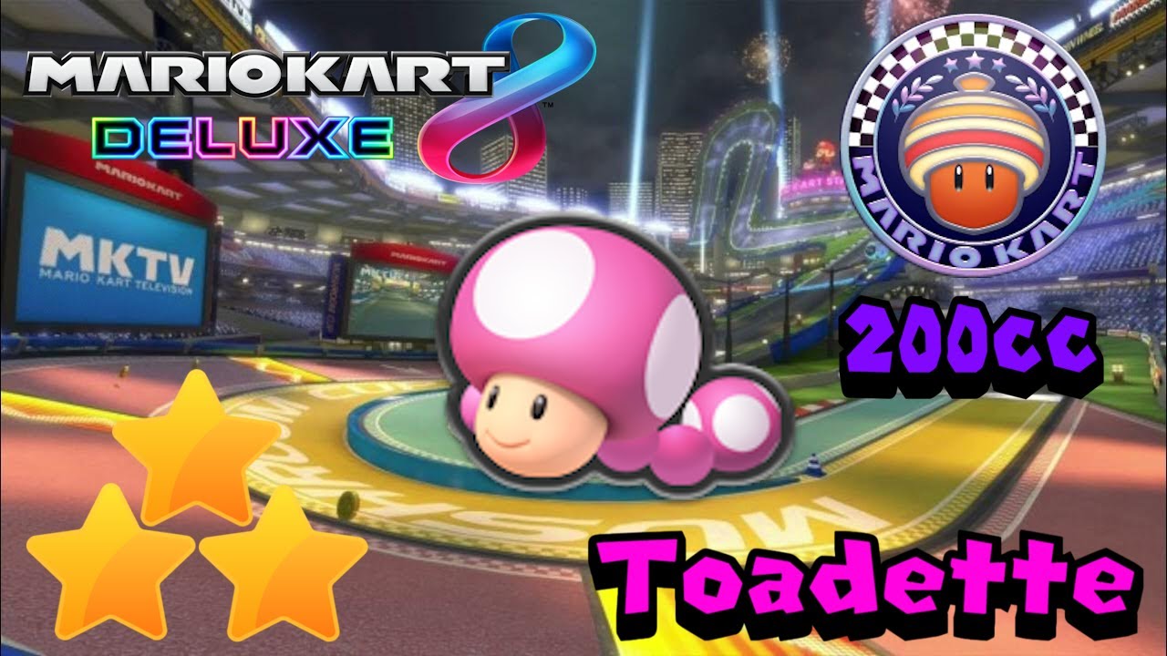 Mario Kart 8 Deluxe Acorn Cup 200cc (3 Star Rank)