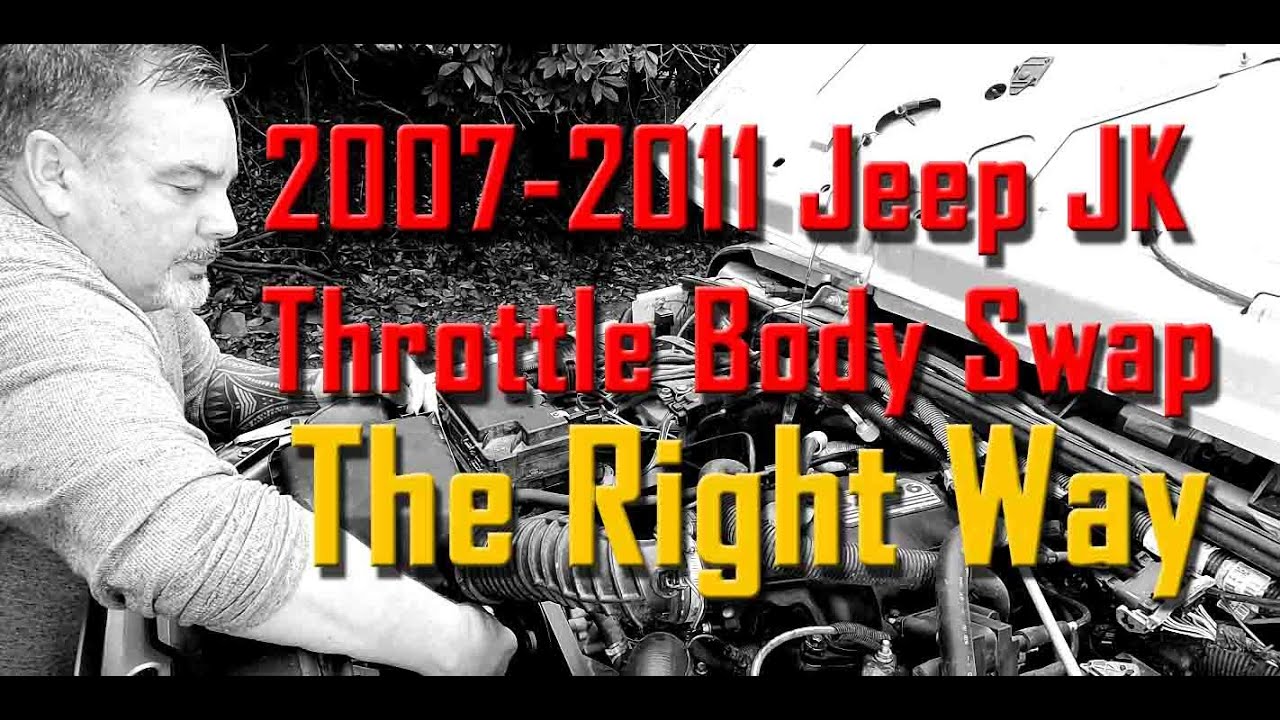 Замена дроссельной заслонки — Jeep Wrangler JK 2007–2011 гг.