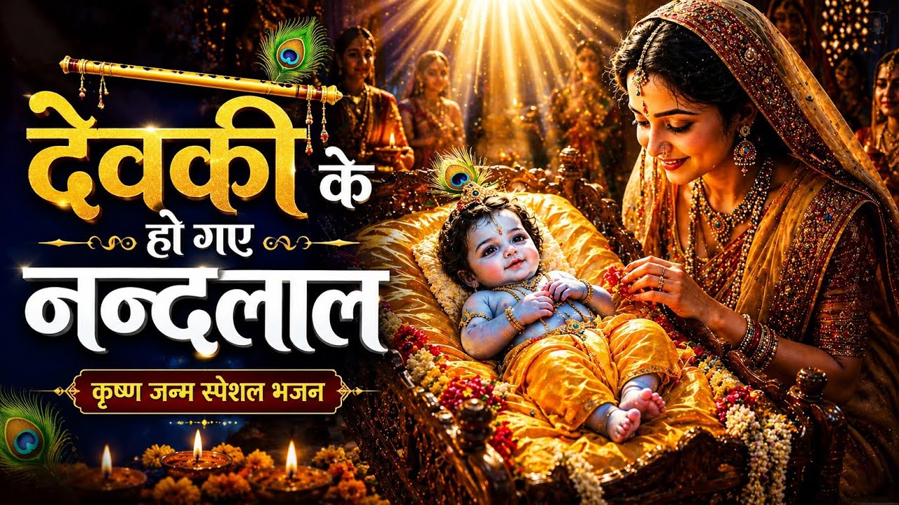 देवकी के होवे नंदलाल गोकुल में झूले बांध रहे।Devki ke hove nandlal krishna janmashtami new song 2022