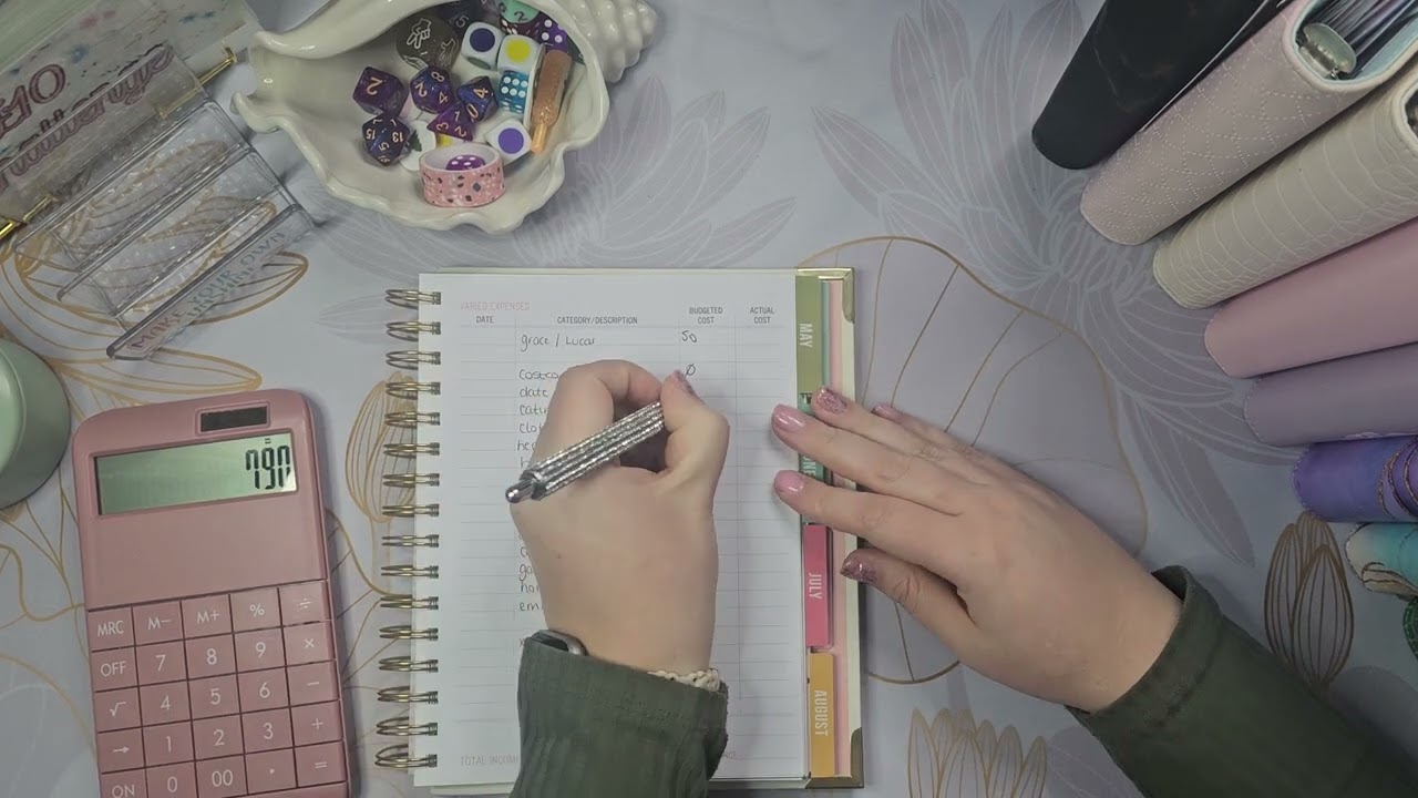 Budget with me for April | Cash envelope stuffing method