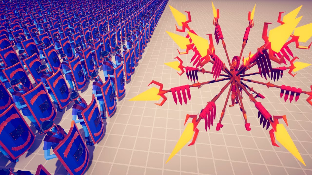 ARES vs ARMIES - Totally Accurate Battle Simulator TABS