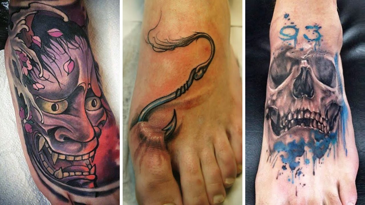 Foot Tattoos for men in 2023 A Fashion Classic That Never Goes Out of Style
