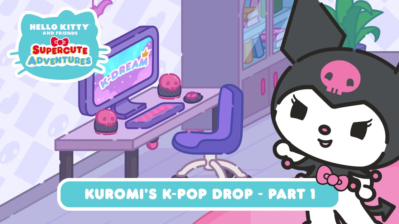 Kuromi’s K-Pop Drop (Part 1) | Hello Kitty and Friends Supercute Adventures S8 EP3