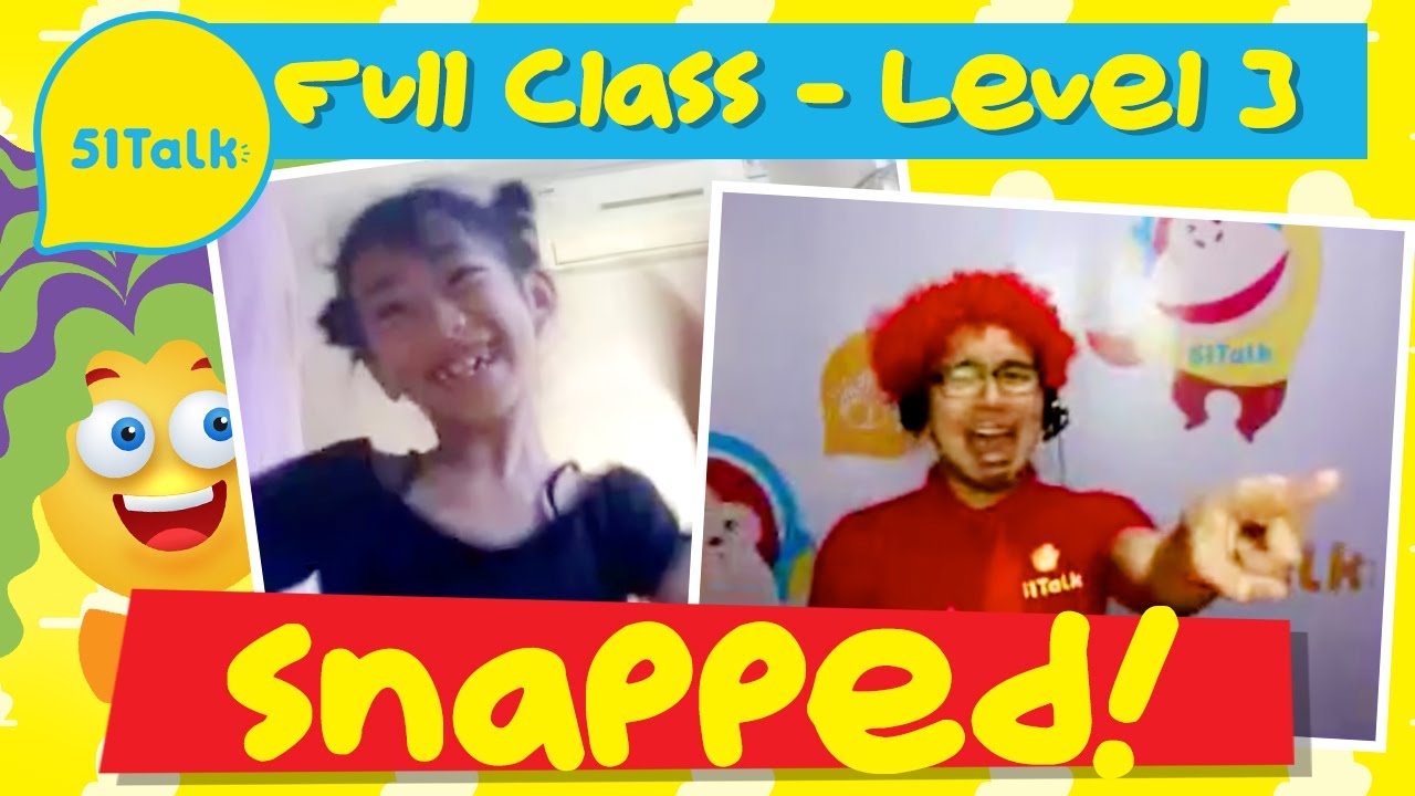 51Talk Full Class | Level 3 Student SNAPPED