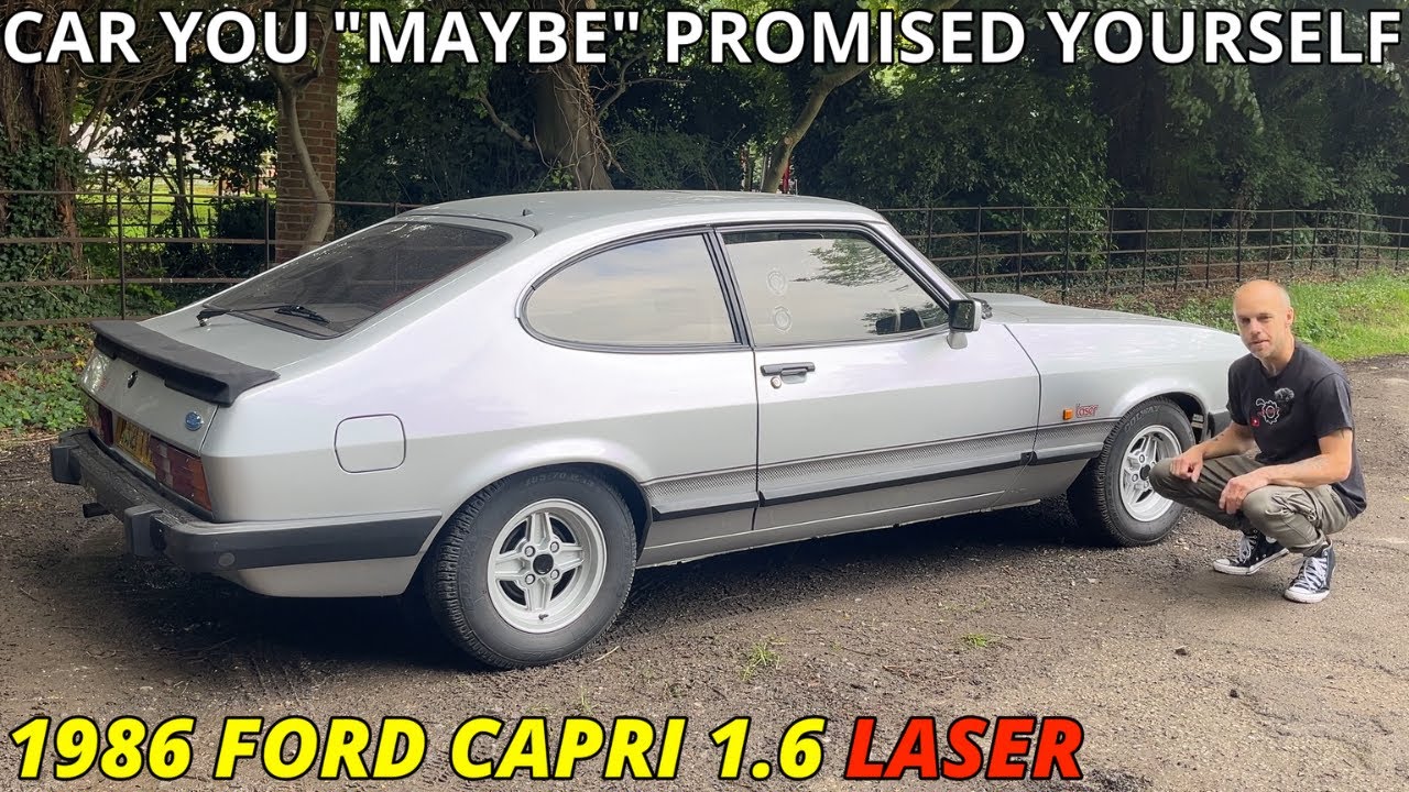 1986 Ford Capri 1.6 Laser - the working mans sports coupe!