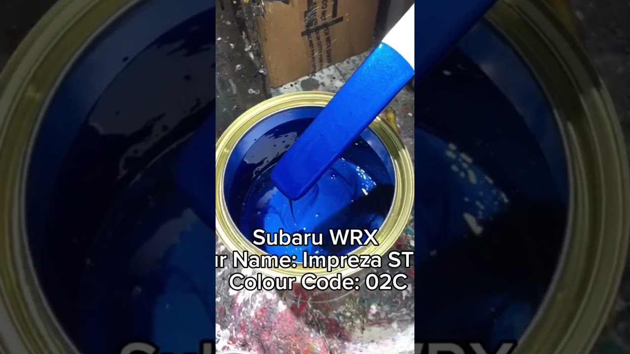 Subaru WRX Impreza STI Blue 02C #subaru #Blue