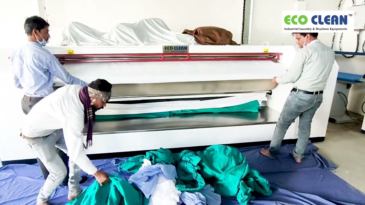 New Big Hospital Laundry Setup Installation