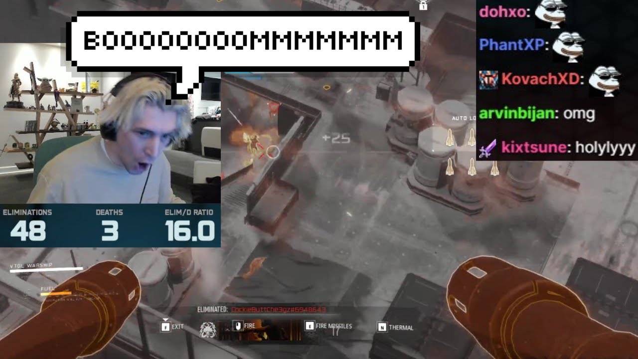 xQc Goes 48-3 after Getting a 