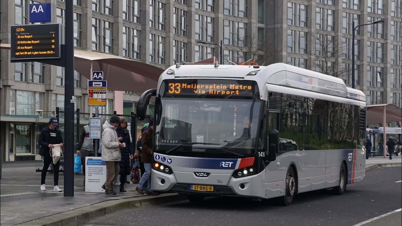 Nieuwe VDL bussen voor de RET Rotterdam: Zero Emission, Hybride en Euro 6