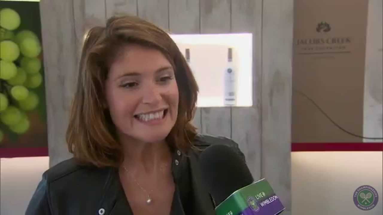 Gemma Arterton Live @ Wimbledon interview