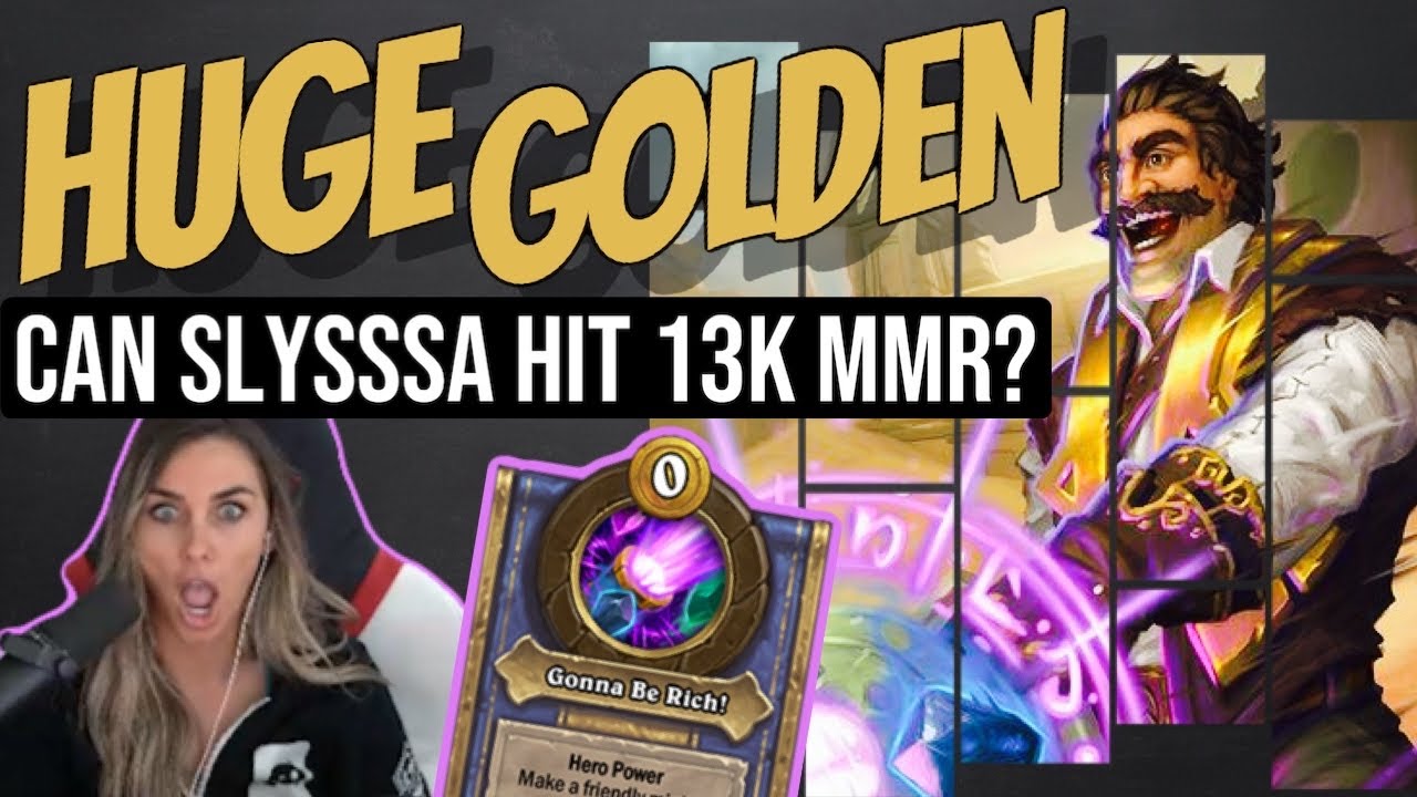 13k MMR? Slysssa goes for Top 50! - Hearthstone Battlegrounds
