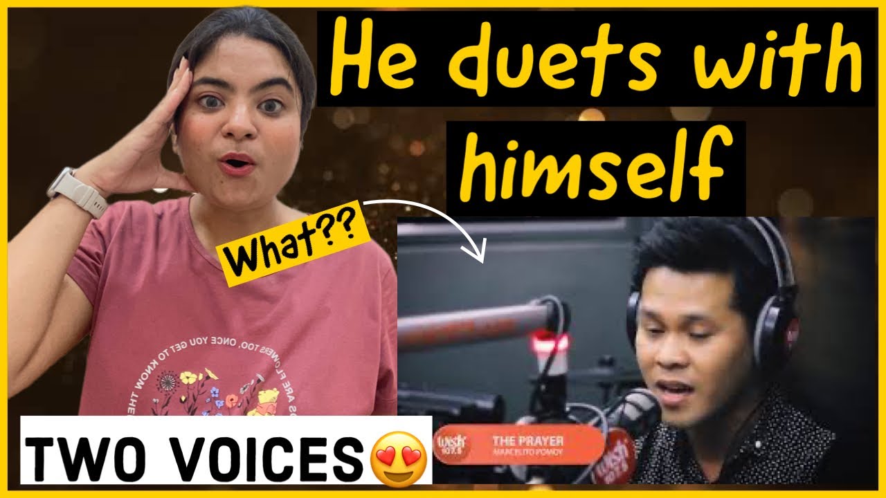 INDIAN 🇮🇳 React on Marcelito Pomoy -The Prayer