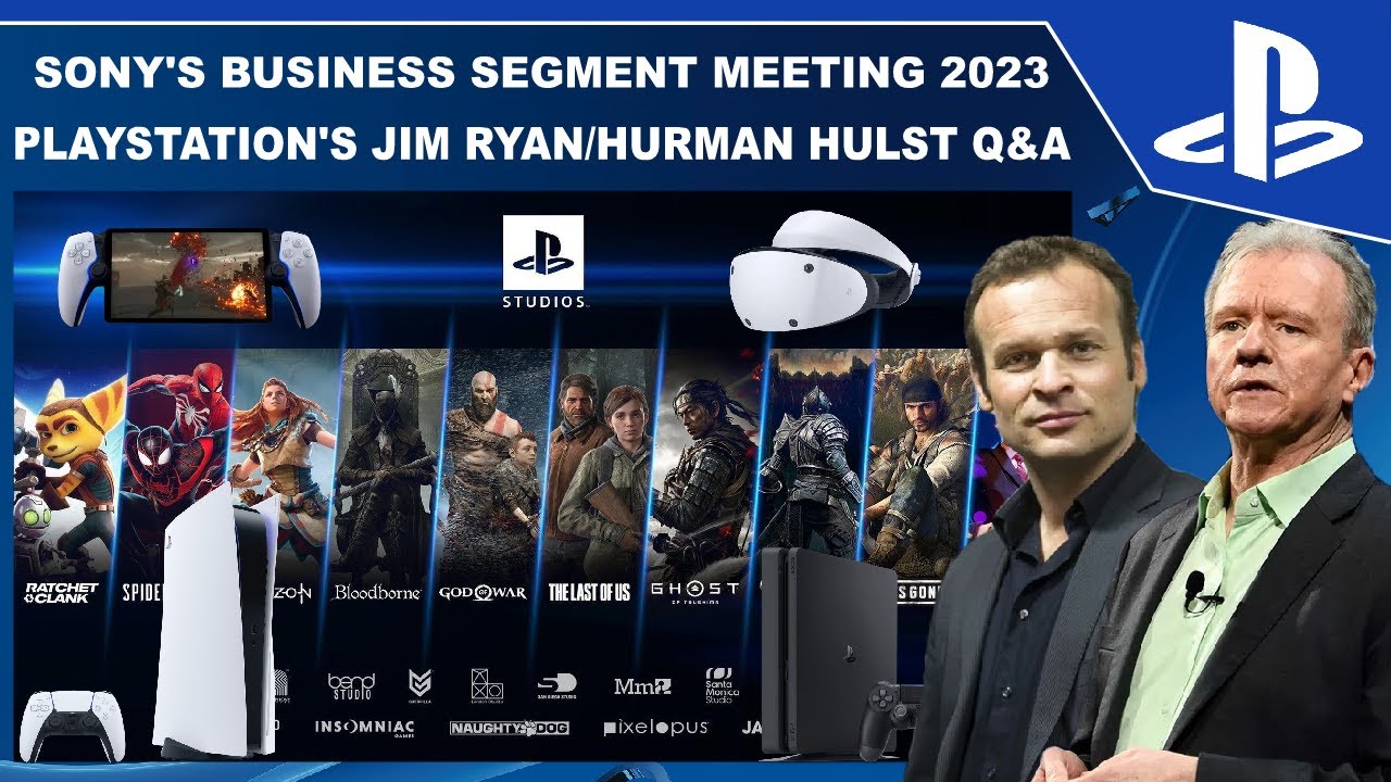 PlayStation's CEO Jim Ryan Full Q&A  | Sony Business Meeting 2023