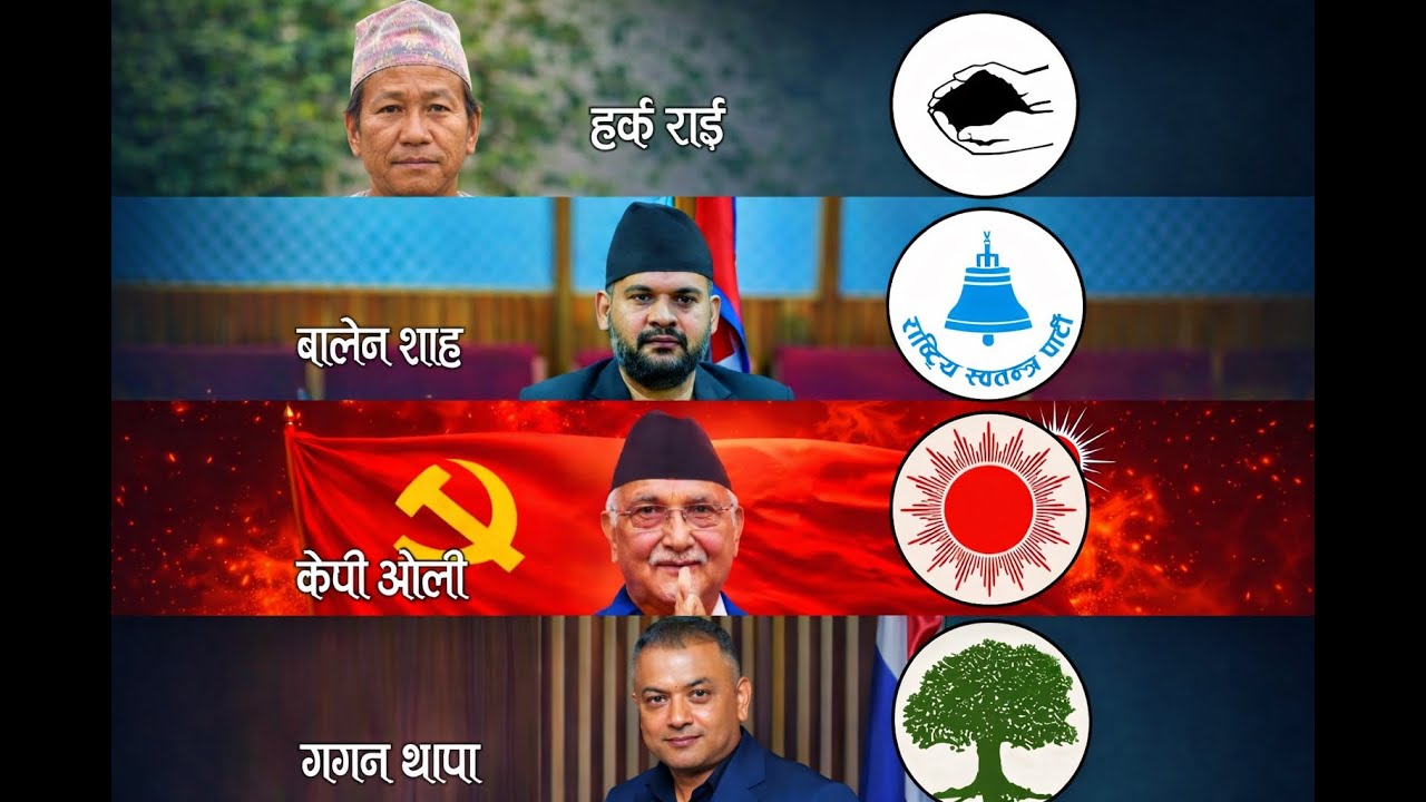 🔴 LIVE: नेपालको भविष्य कसको हातमा? जनताको प्रतिक्रिया – हर्क राई, बालेन शाह, केपी ओली, गगन थापा