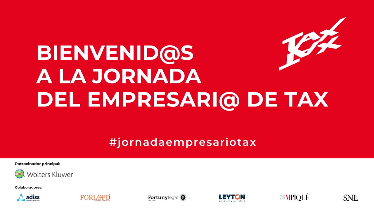 Jornada del Empresari@ TAX - 19 de septiembre de 2024