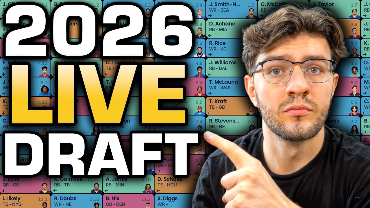 Lets Draft a Fantasy Football Team