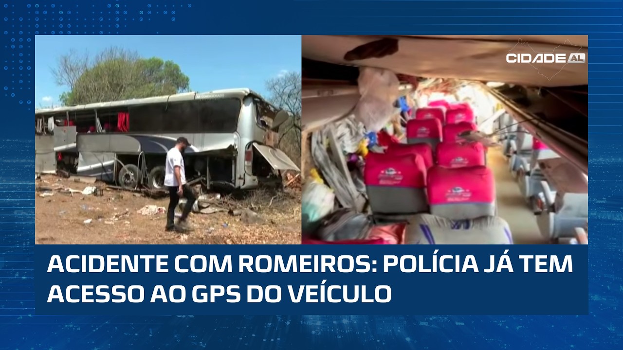 Polícia Civil já tem dados do GPS do ônibus que se acidentou; 16 pessoas morreram