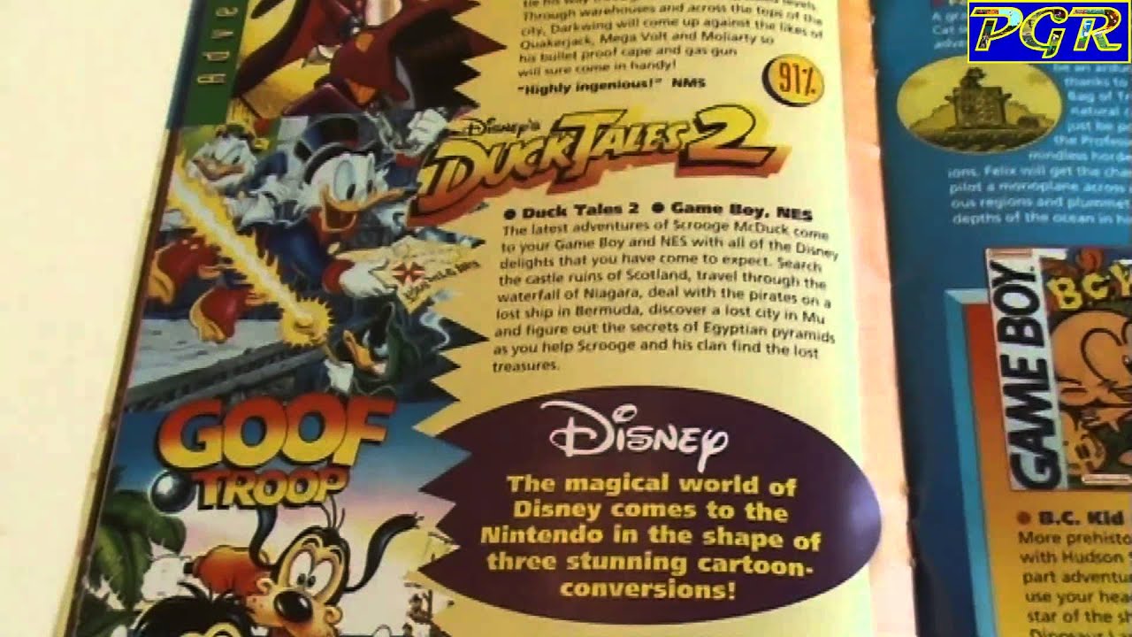 Nintendo Game Catalogue Magazine from 1993-1994