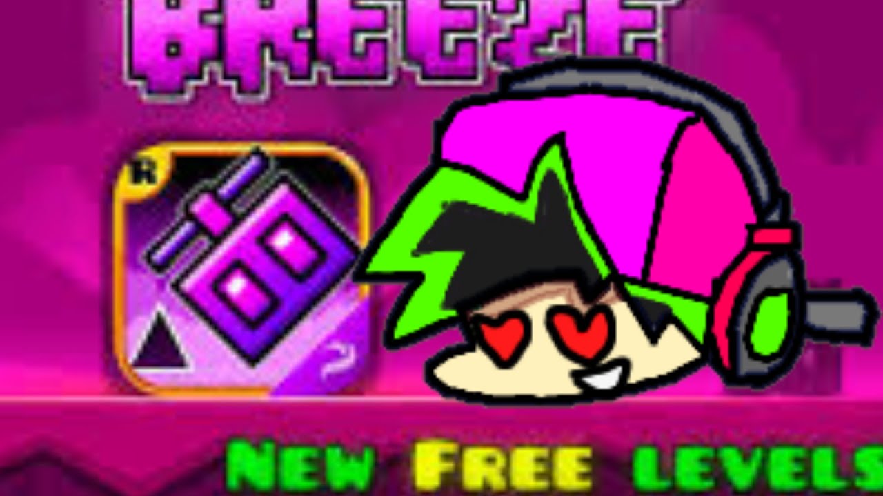 LOS NIVELES DE ESTE GEOMETRY DASH SON HERMOSOS : GEOMETRY DASH BREZEE