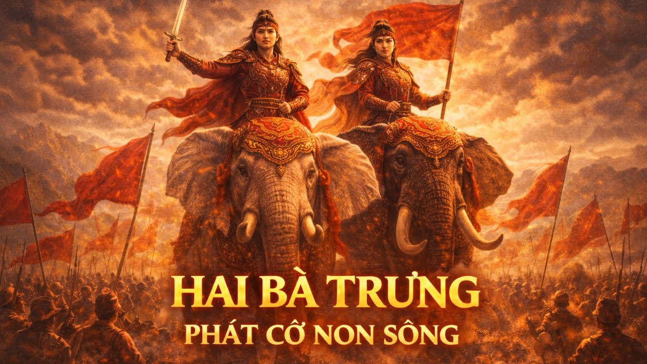 HAI BÀ TRƯNG – PHẤT CỜ NON SÔNG | Hào Khí Nữ Anh Hùng Việt Nam | Vml Vũ Tông