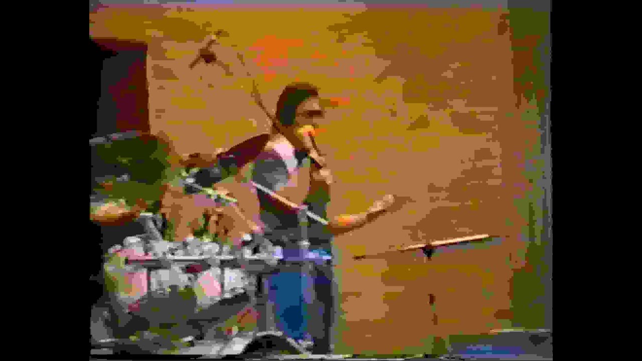 Vinnie Colaiuta - Drum Clinic, Pasic in San Antonio Texas (1988) | Archival Footage