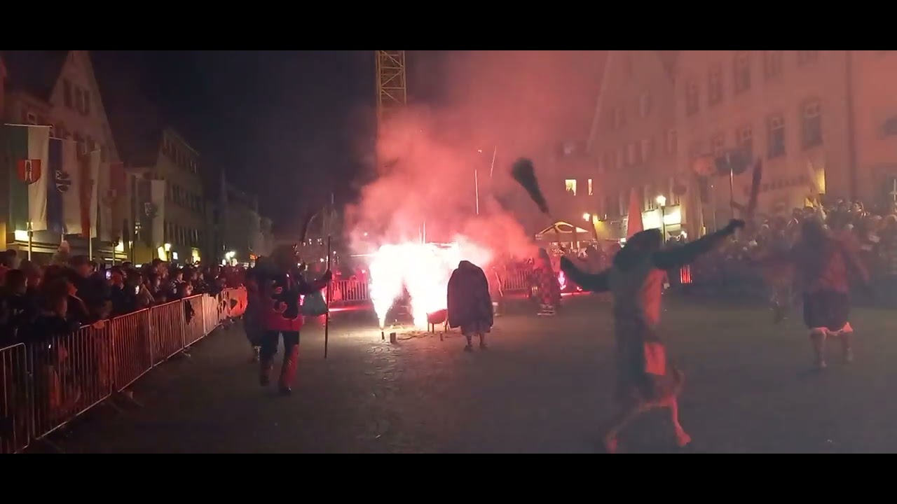Fasnetseröffnung in Rottenburg am Neckar am 24.02.2022