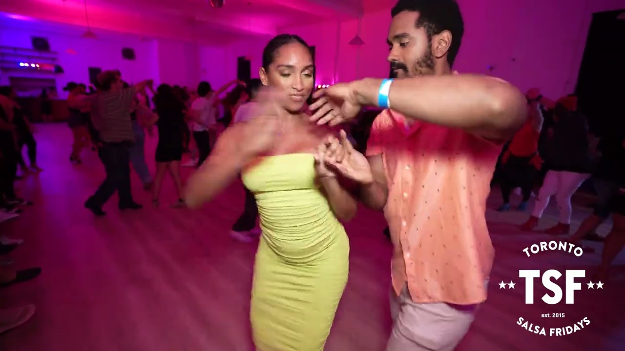 Bersy Cortez and Santana Social Dancing